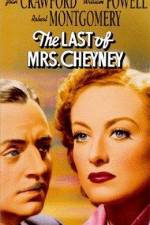 Watch The Last of Mrs Cheyney 123MoviesFree