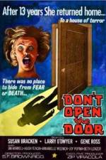 Watch Dont Open the Door 123MoviesFree