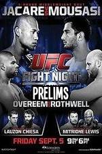 Watch UFC Fight Night 50 Prelims 123MoviesFree