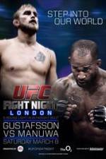 Watch UFC Fight Night 38 Gustafsson vs Manuwa 123MoviesFree