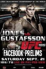 Watch UFC 165 Facebook Prelims 123MoviesFree