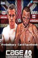 Watch Cage Warriors 48 Preliminary Card Facebook 123MoviesFree