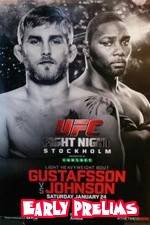 Watch UFC on Fox 14 Gustafsson vs Johnson Early Prelims 123MoviesFree