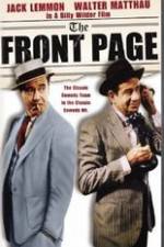 Watch The Front Page 123MoviesFree