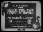 Watch Felix the Cat Hunts the Hunter (Short 1926) 123MoviesFree