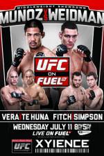 Watch UFC on FUEL 4: Munoz vs. Weidman 123MoviesFree