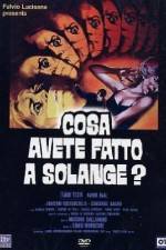 Watch Cosa avete fatto a Solange 123MoviesFree