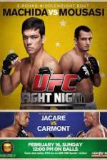 Watch UFC Fight Night: Machida vs. Mousasi 123MoviesFree