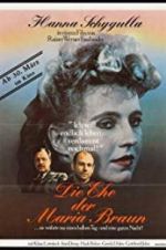Watch The Marriage of Maria Braun 123MoviesFree